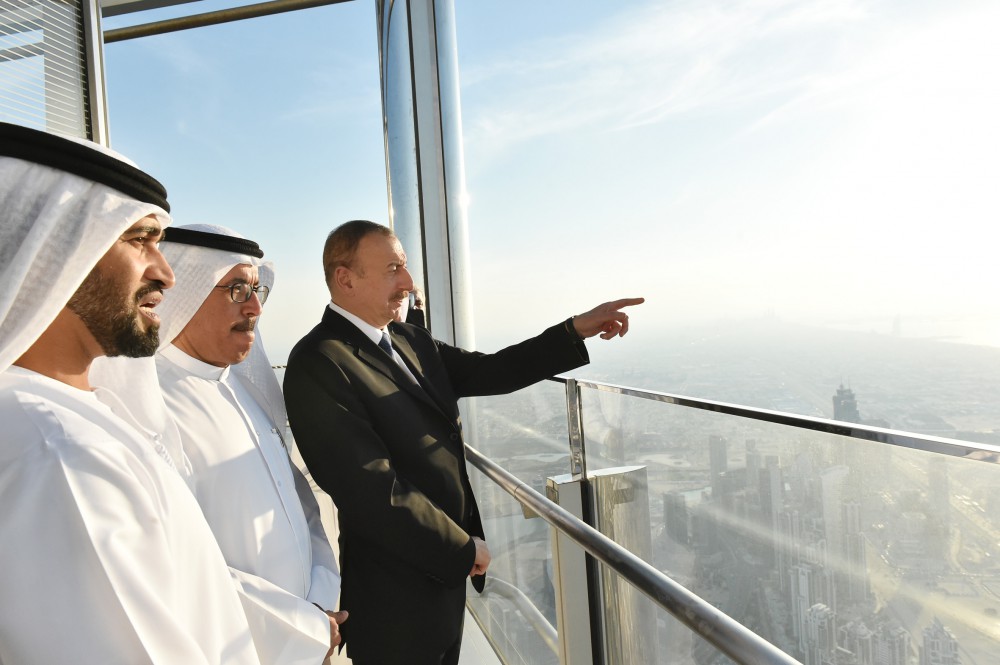 President Aliyev embarks on official visit to UAE - UPDATE