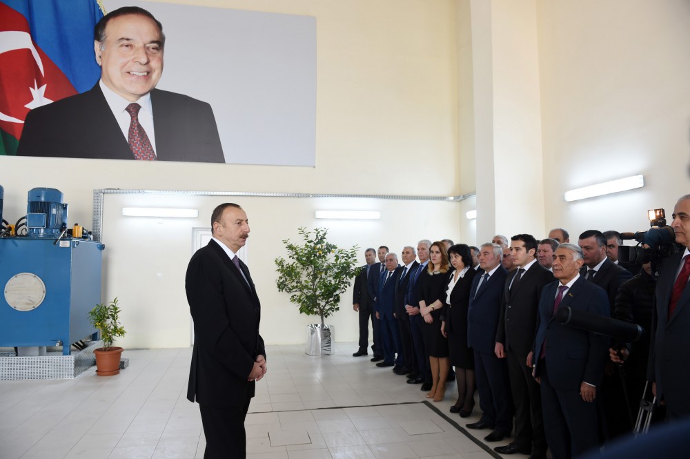 President Aliyev: Development of financial, economic sector to provide independence from oil prices