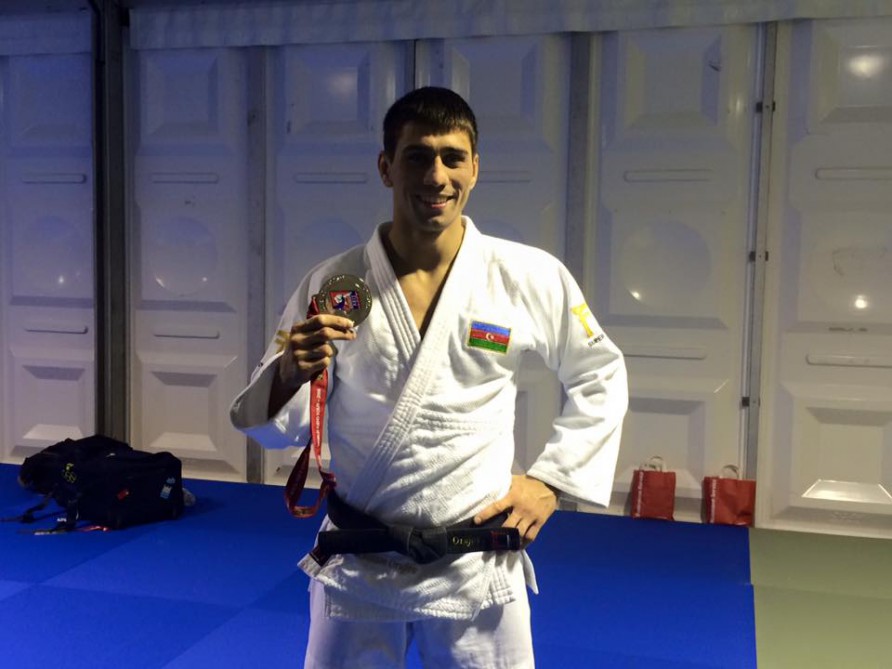 Azerbaijan`s judoka wins silver at Dusseldorf Grand Prix