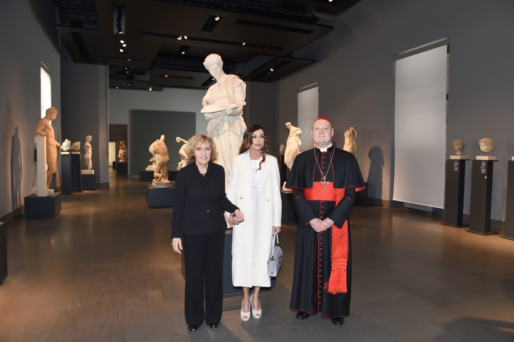 Mehriban Aliyeva attends opening of catacombs of Saints Marcellinus and Peter in Vatican