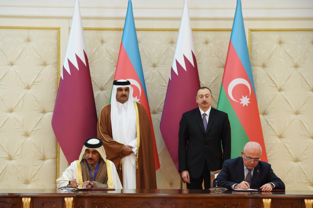 Azerbaijan, Qatar signed documents UPDATE