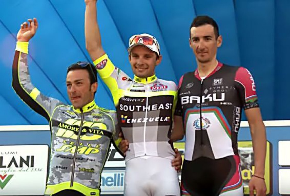 Tamouridis finishes third in Coppi e Bartali