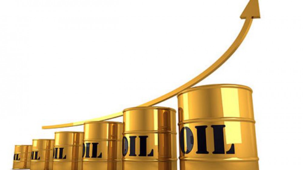 Crude prices on world markets