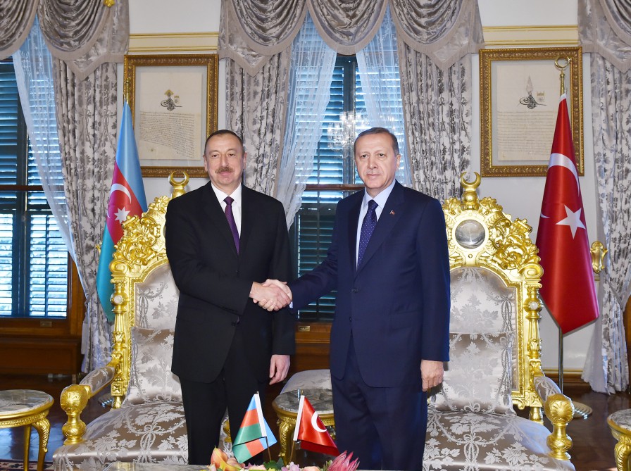 President Aliyev holds several meetings in Turkey