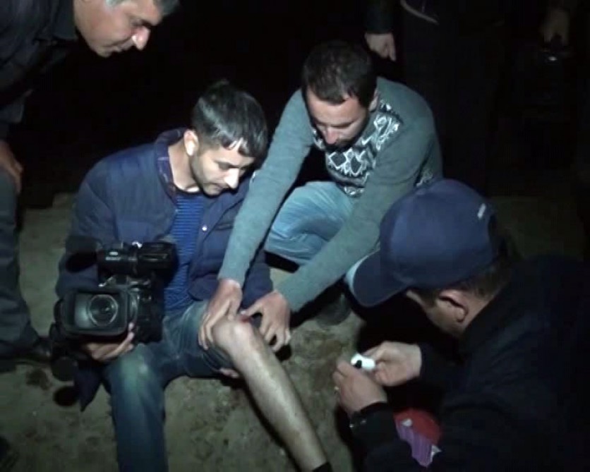 Armenian militaries wound ATV cameraman