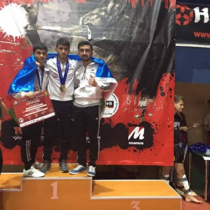 Azerbaijani athletes shine at European Muay Thai championship