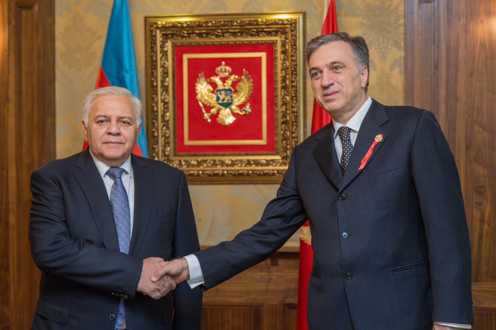 Azerbaijani-Montenegrin relations strengthen