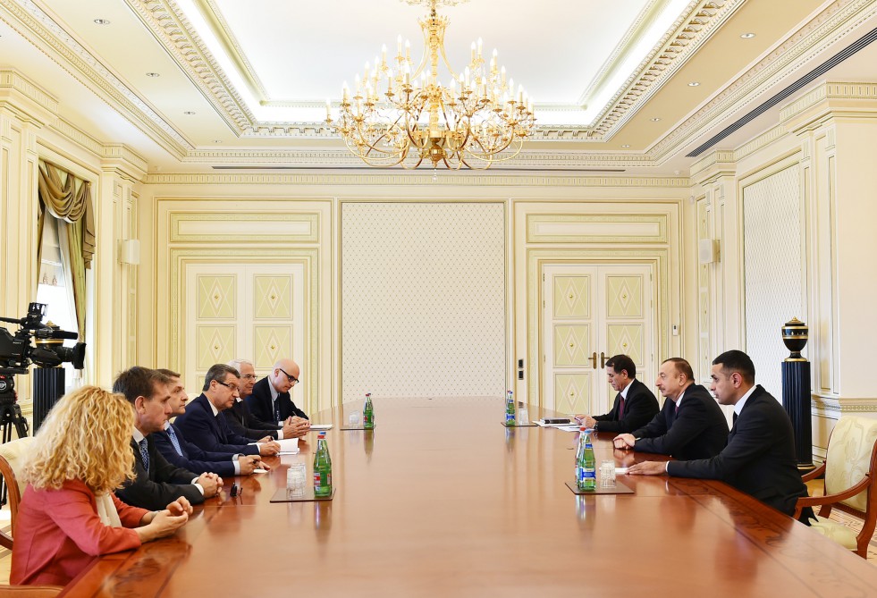 President Aliyev hails multifaceted Italy-Azerbaijan relations