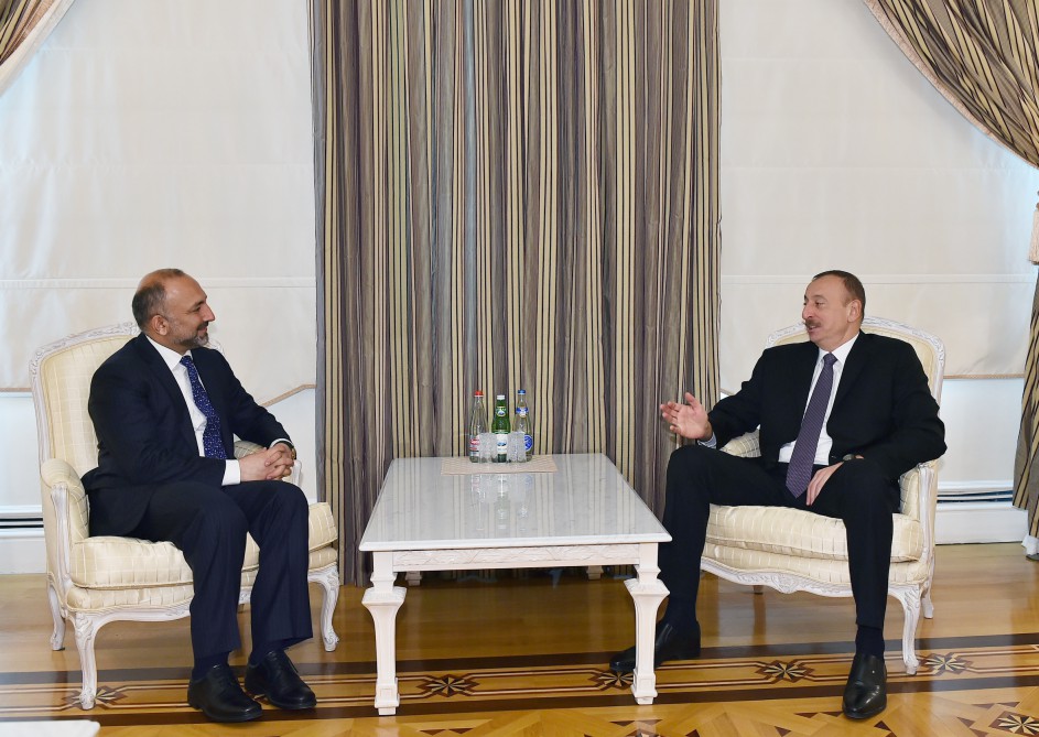 President Ilham Aliyev received Afghan National Security Advisor
