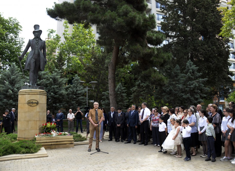 Alexander Pushkin commemorated in Baku