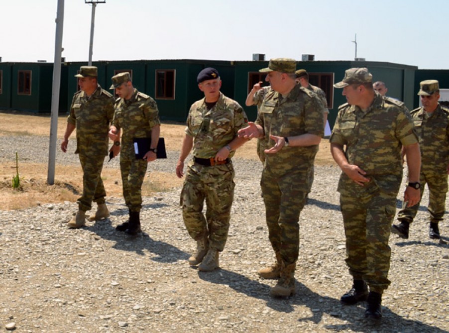 Defense Ministry: “Delegation of British Army pays visit to Azerbaijan”