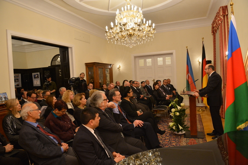 Azerbaijani embassy in Germany commemorates Heydar Aliyev's death anniversary