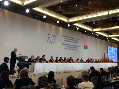 EOC 43rd General Assembly opens in Baku