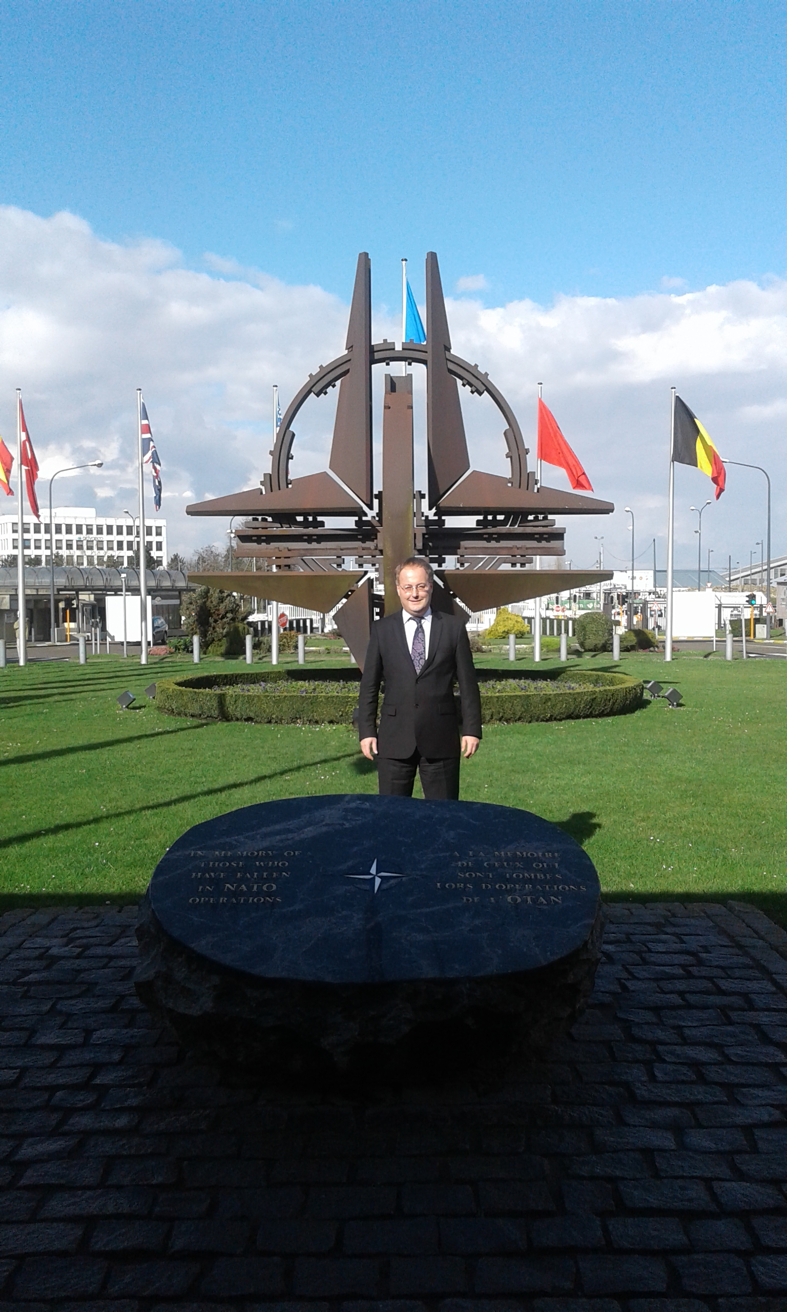 Romanian ambassador joins NATO meeting