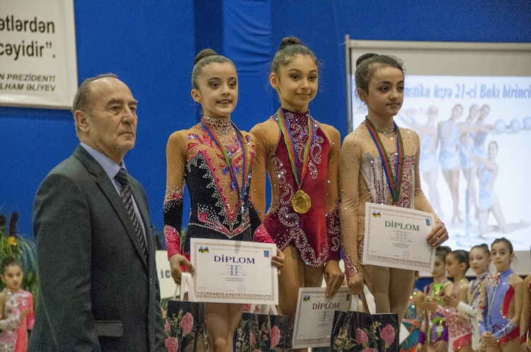 Rhythmic Gymnastics Championships held in Baku