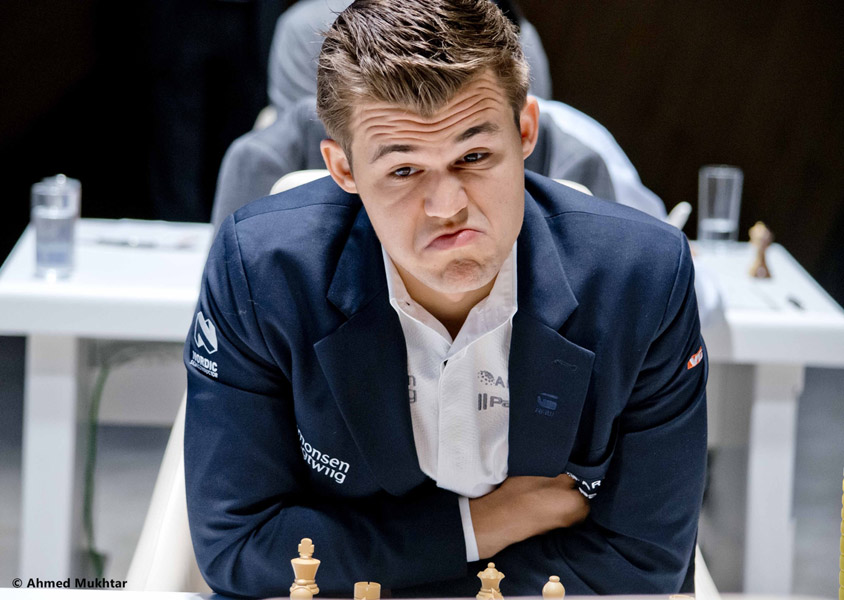 Carlsen and Caruana share Gashimov Memorial lead