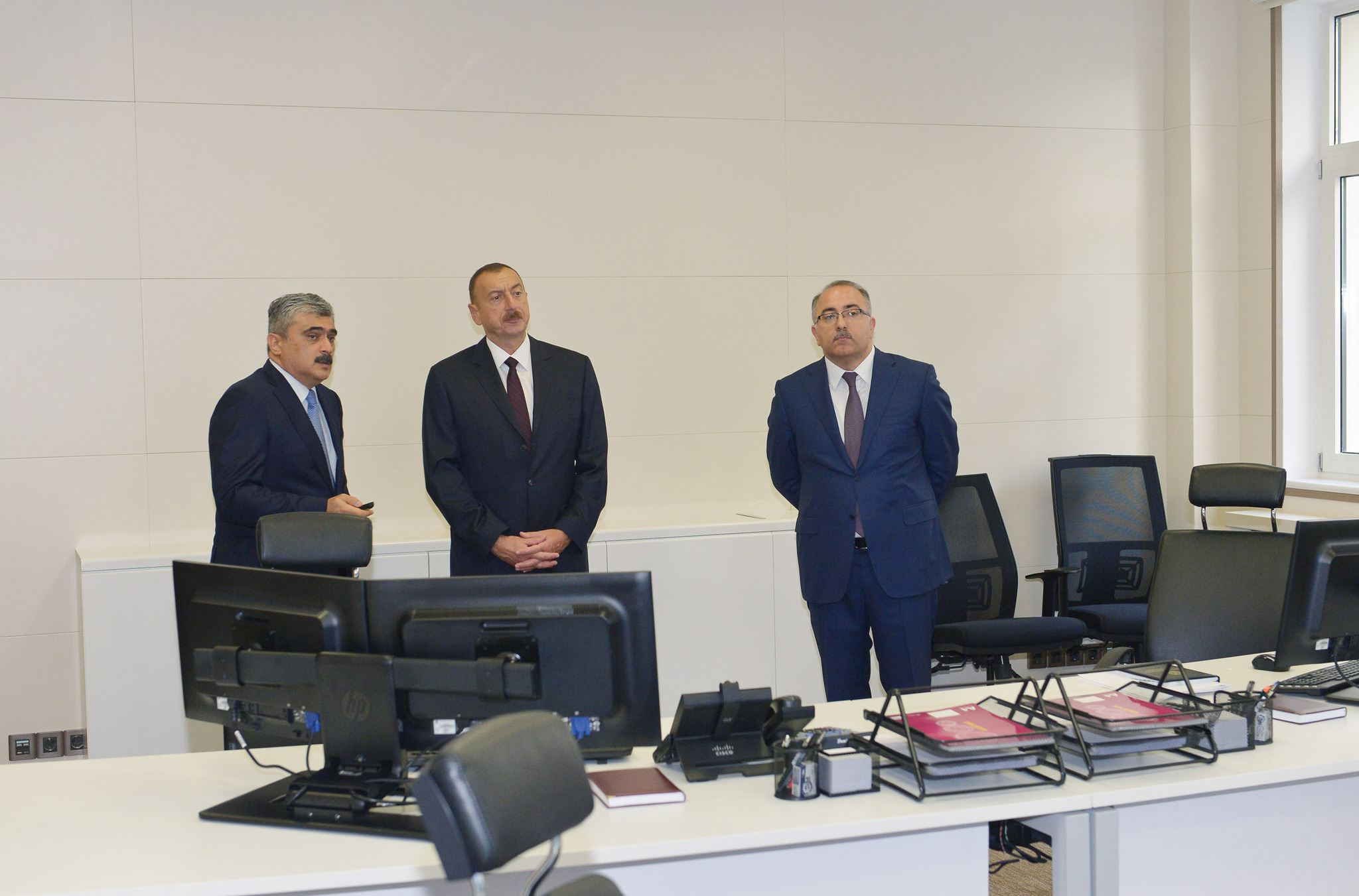 President Aliyev visits Finance Ministry's new building