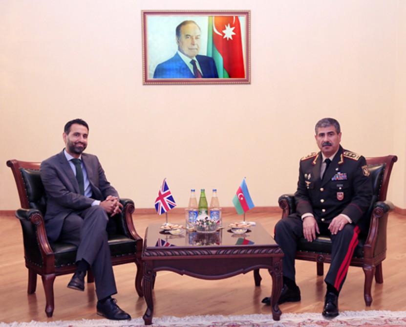 Azerbaijan, Great Britain eye military cooperation
