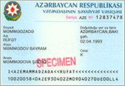 Id Card Azerbaijan