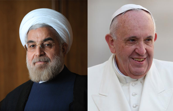 Iran’s  leader meets Pope