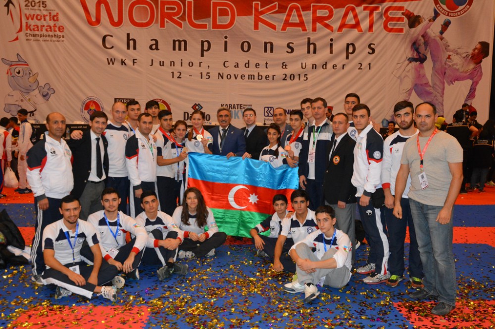 Azerbaijani karate fighters grab 4 medals in Jakarta