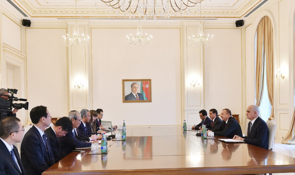 President Aliyev hails successful activities of Japanese firms in Azerbaijan