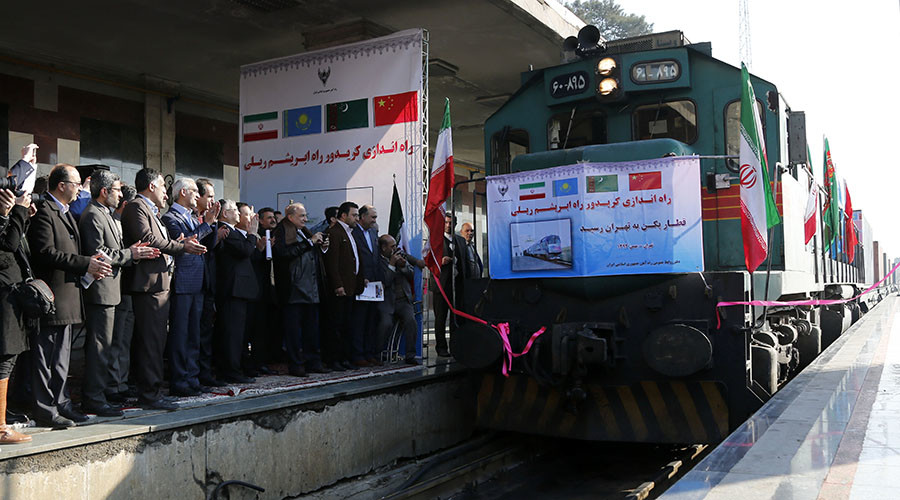 First train linking Iran and China arrives in Tehran