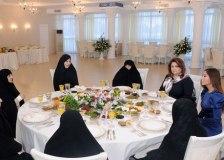 Azeri, Iranian first ladies meet