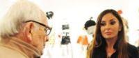 Azeri first lady visits Pierre Cardin’s design studio