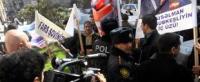 Iranian embassy in Baku picketed