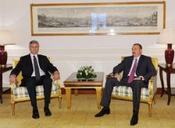 Azeri president, Technip Italy CEO discuss coop prospects