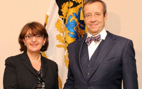 Georgian FM, Estonian president discuss coop, European integration