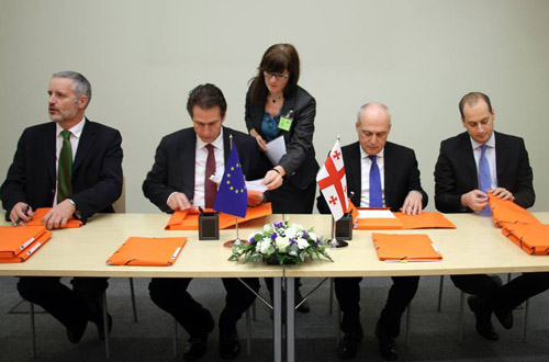 Georgia, EU initial Association Agreement