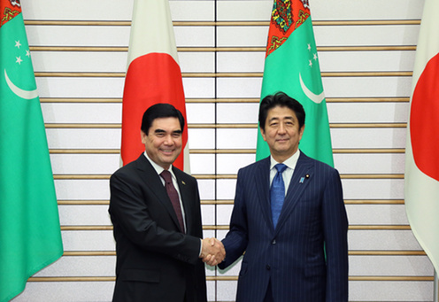 Japan seeks closer ties with Turkmenistan