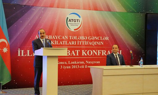 Youth supports Ilham Aliyev's candidacy at presidential election