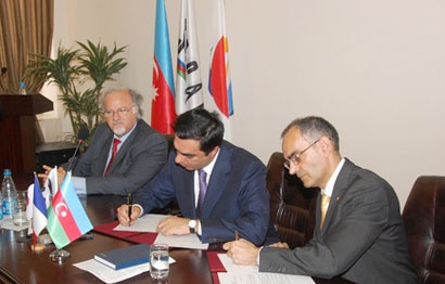 Baku oil school signs co-op paper with Total E&P Azerbaijan