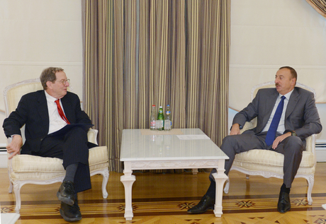 President Aliyev receives outgoing U.S. ambassador