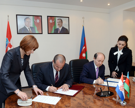 Azerbaijan, Croatia ink memo on co-op