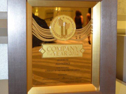 AzerNews named Company of the Year