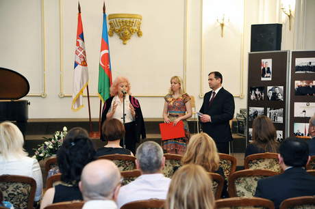 National leader Heydar Aliyev`s 90th anniversary marked in Serbia, South Africa