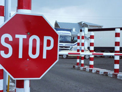 Customs checkpoint “Red Bridge” on Azerbaijan-Georgia border operating in normal mode