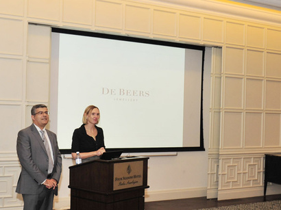 De Beers holds seminar on diamonds in Baku