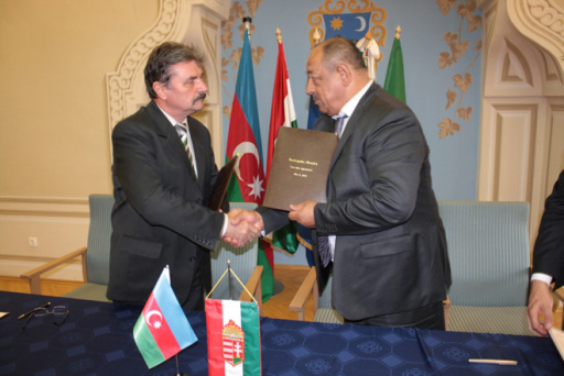 Hungarian Gyongyos and Azerbaijani Shusha become sister cities