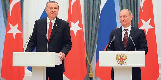 Putin, Erdogan discuss Syrian issue, Russia-Turkey ties