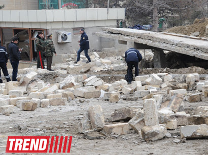 Three people injured in Baku explosion