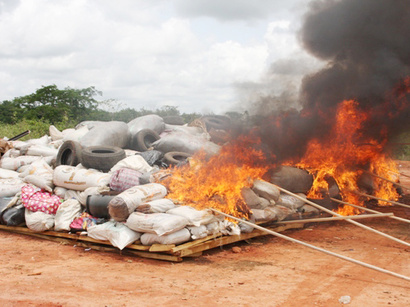 Some 1.3 tonnes of drugs destroyed in Tashkent