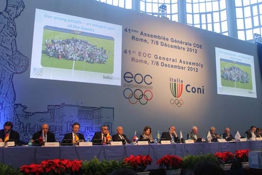 Azerbaijan to host first European Olympic Games in 2015