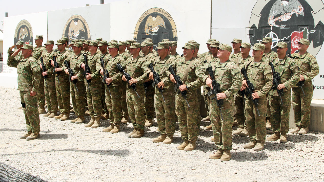 Georgian contingent accomplishes ISAF mission