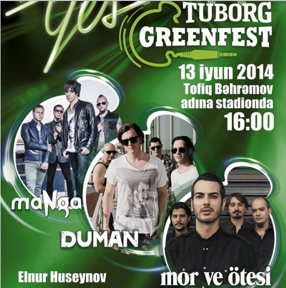 Baku to host grandiose Tuborg GreenFest