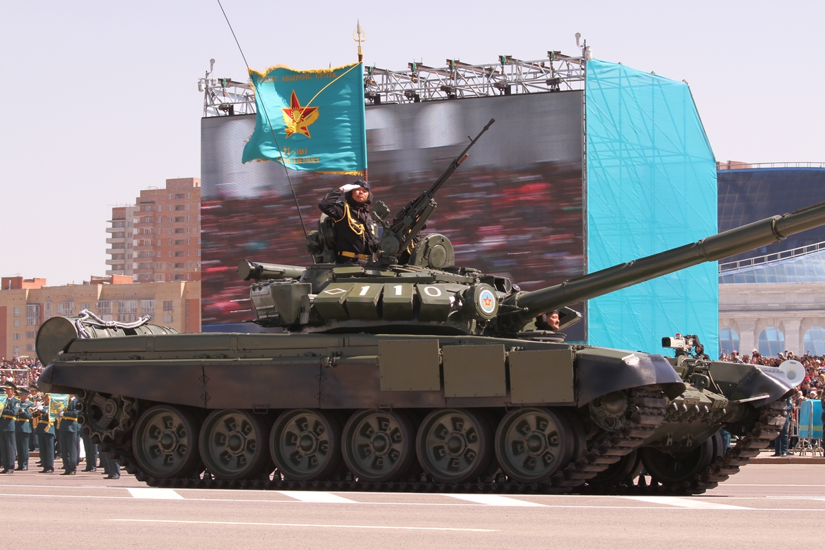 Kazakhstan holds military parade on Motherland Defenders' Day